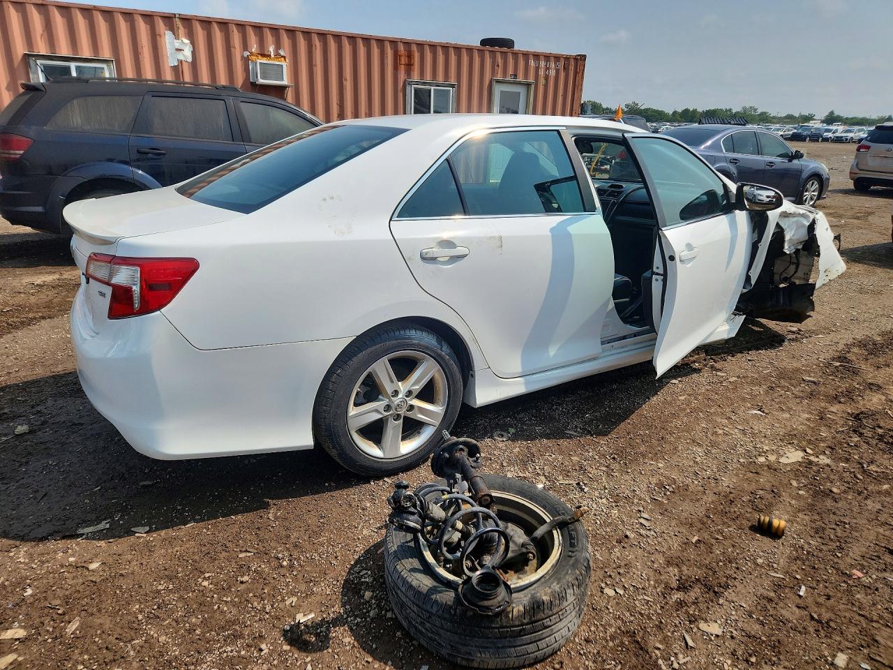 2013 Toyota Camry Se White vin: 4T1BF1FK3DU721039