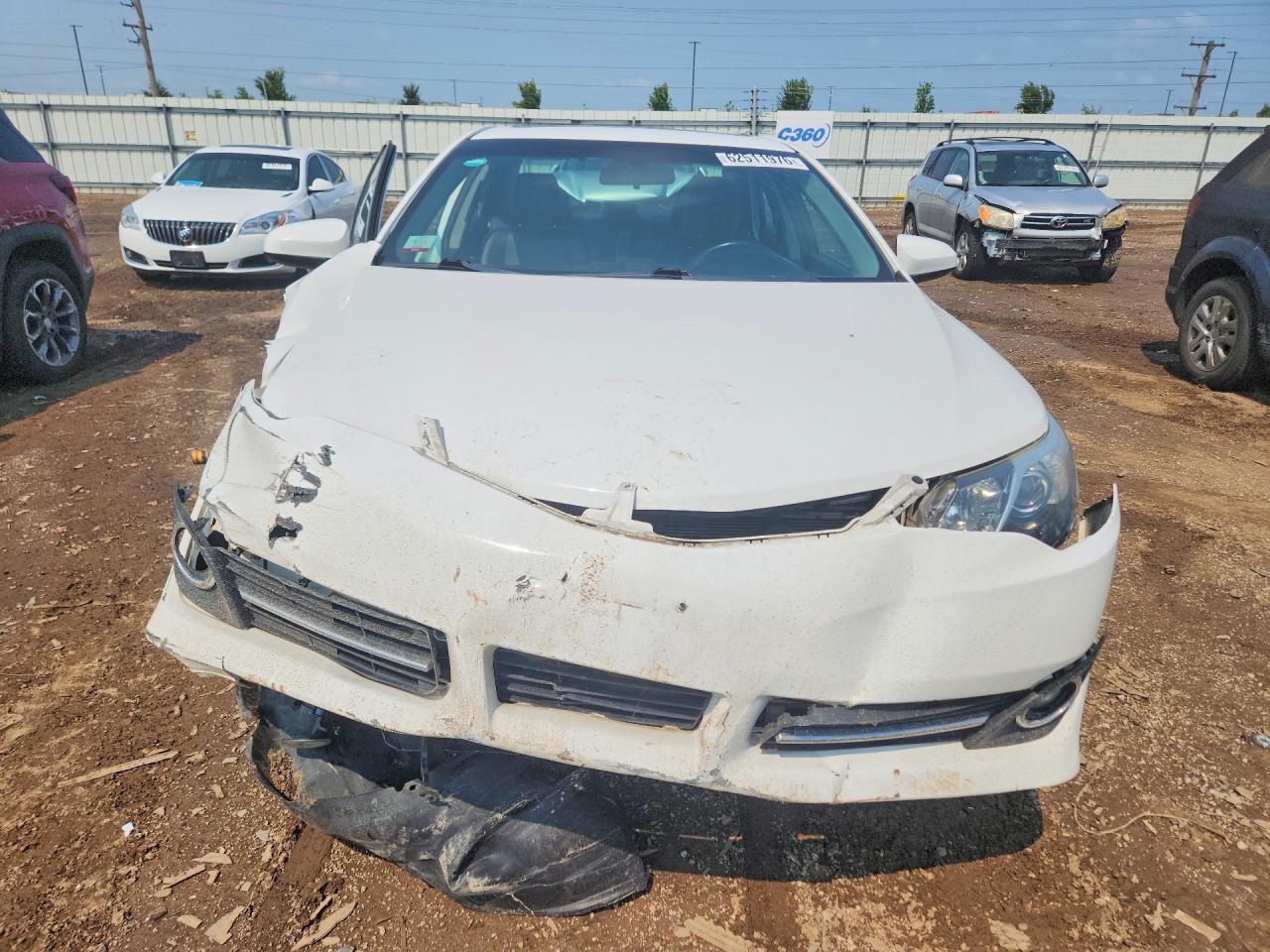 2013 Toyota Camry Se White vin: 4T1BF1FK3DU721039