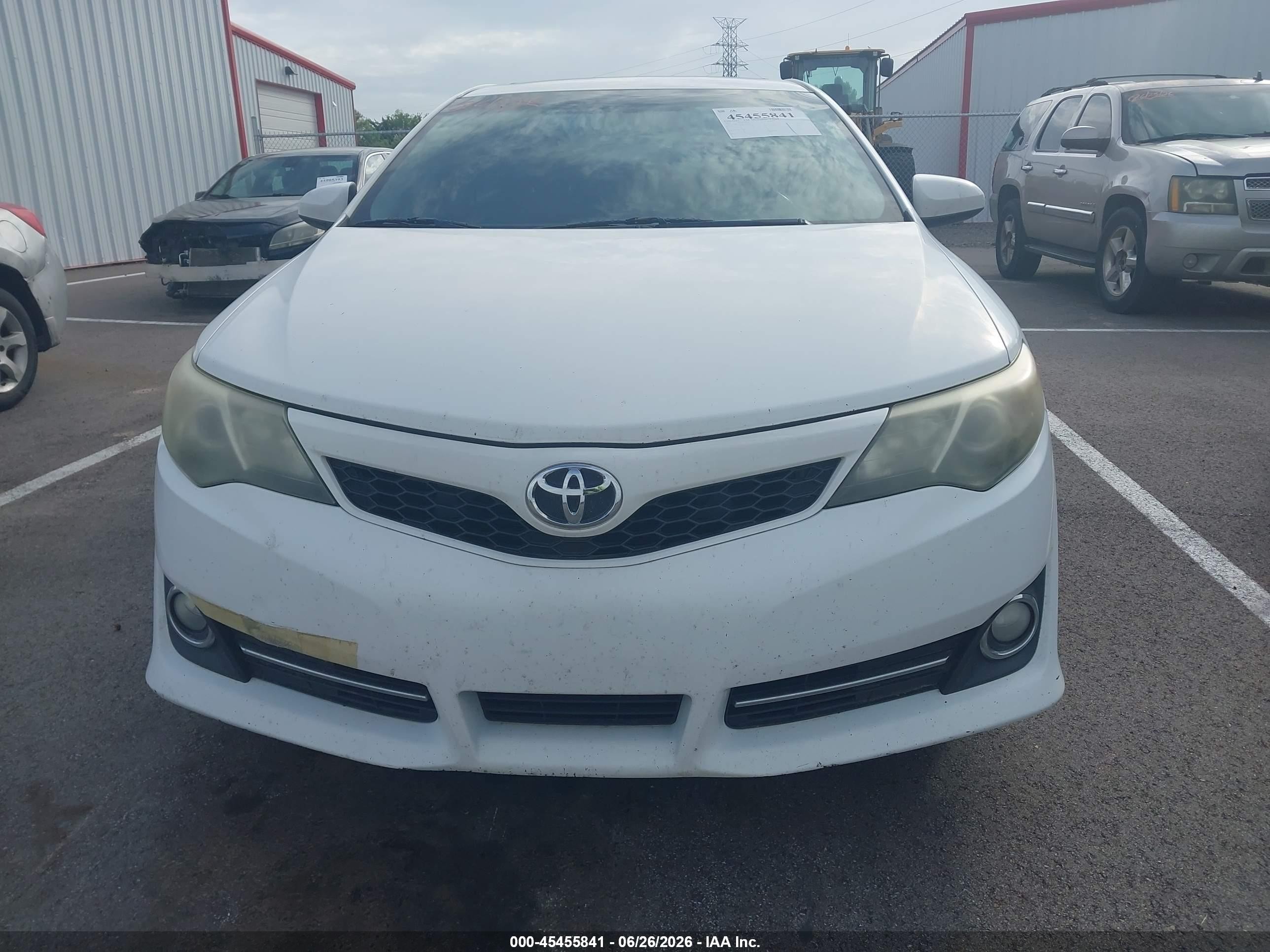 2013 Toyota Camry Se White vin: 4T1BF1FK3DU723020