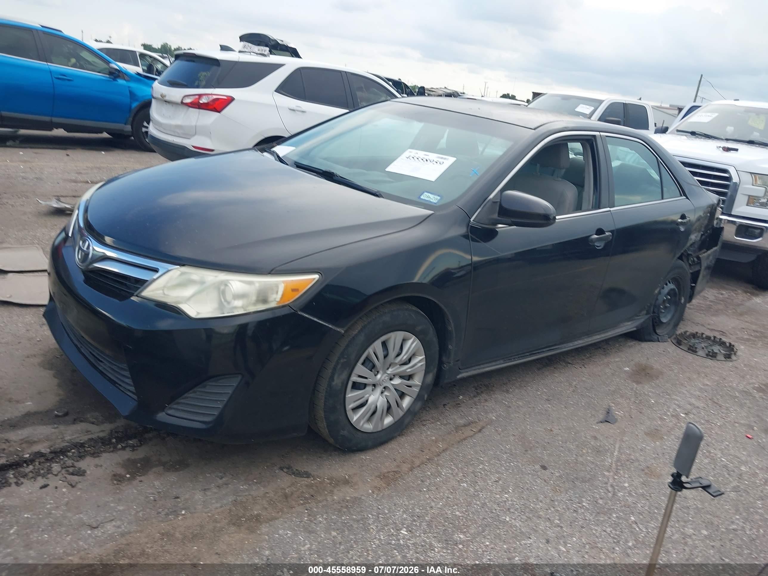 2014 Toyota Camry Le Black vin: 4T1BF1FK3EU305008