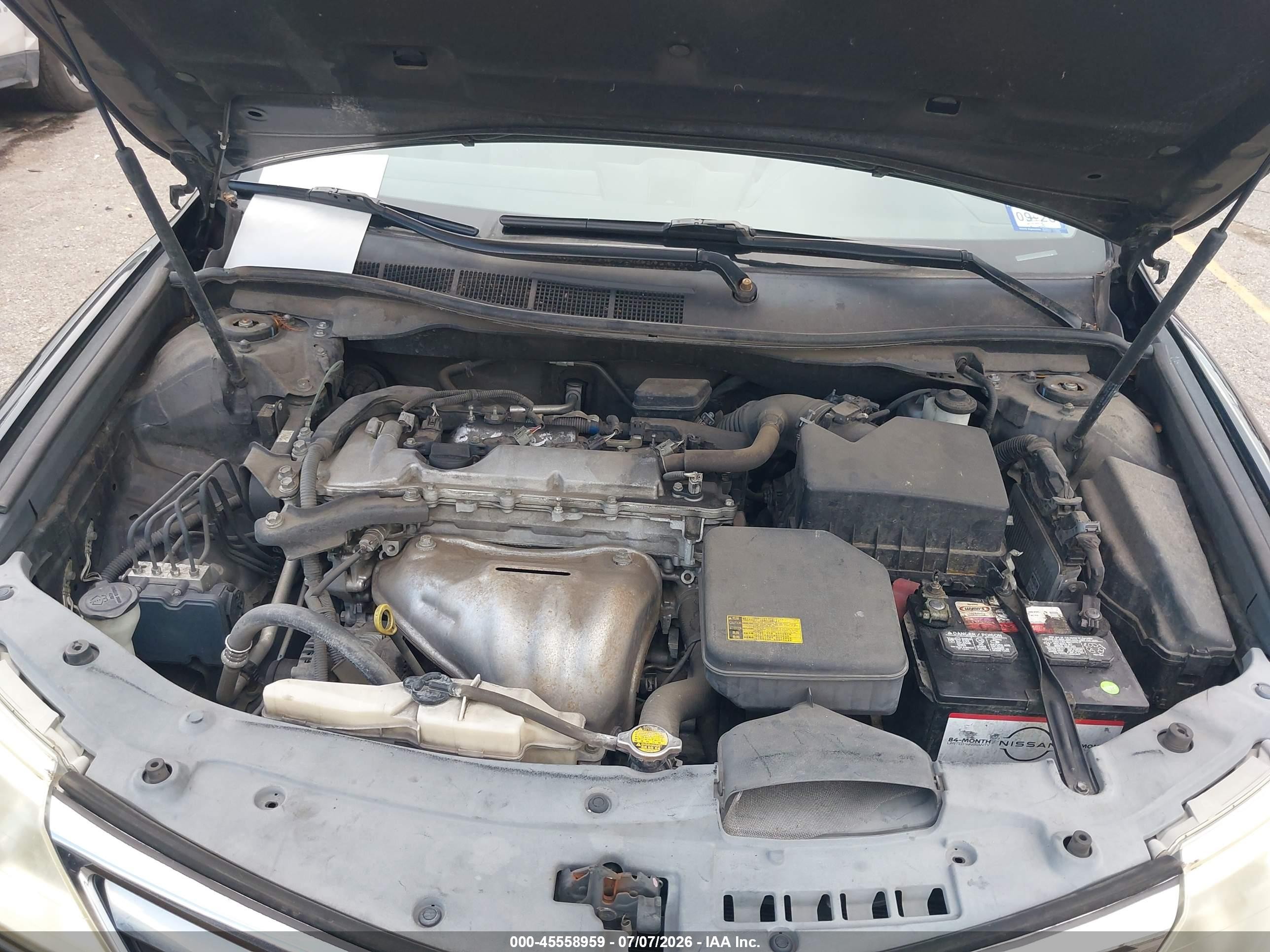 2014 Toyota Camry Le Black vin: 4T1BF1FK3EU305008