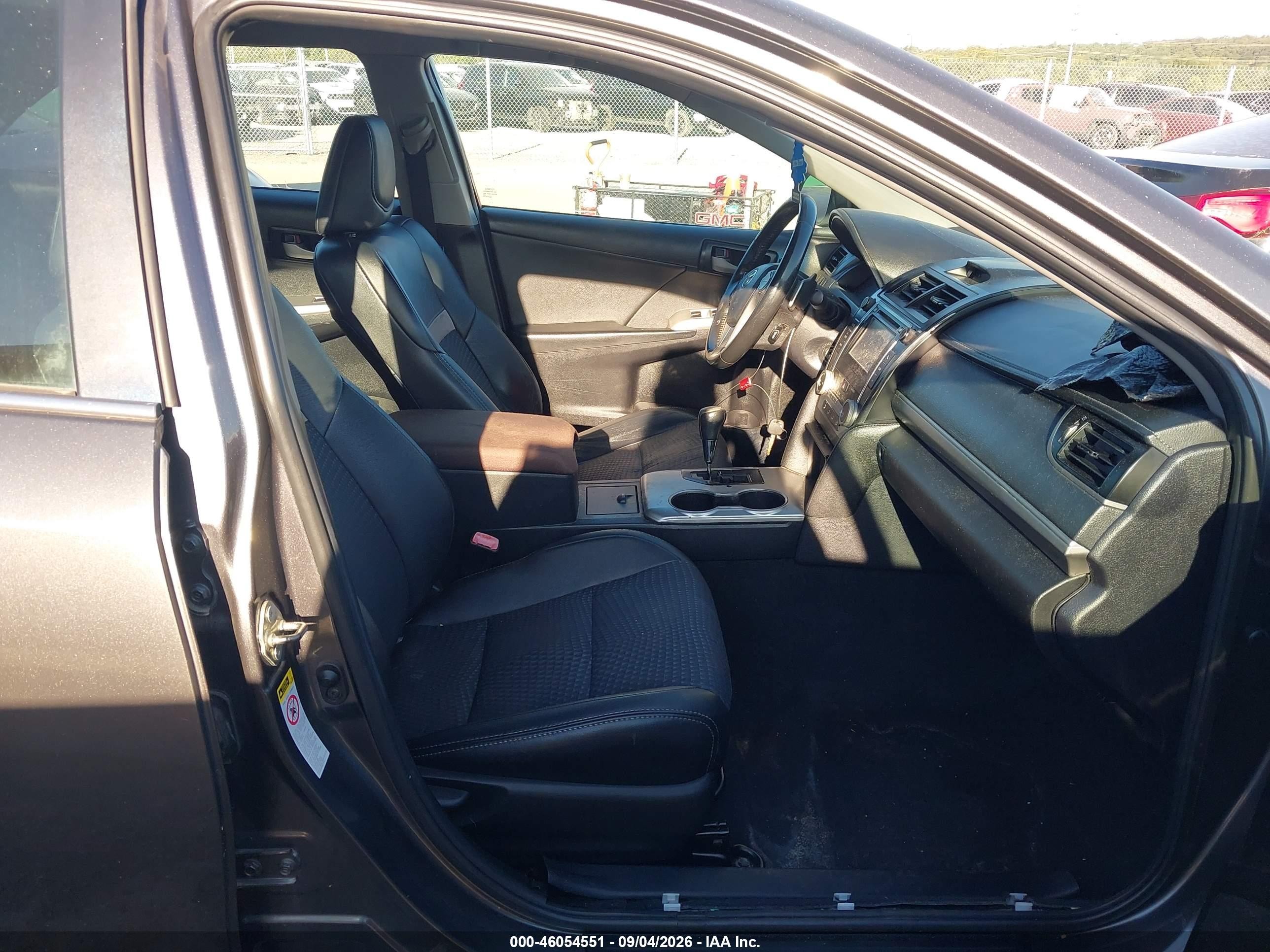 2014 Toyota Camry Se Gray vin: 4T1BF1FK3EU308765
