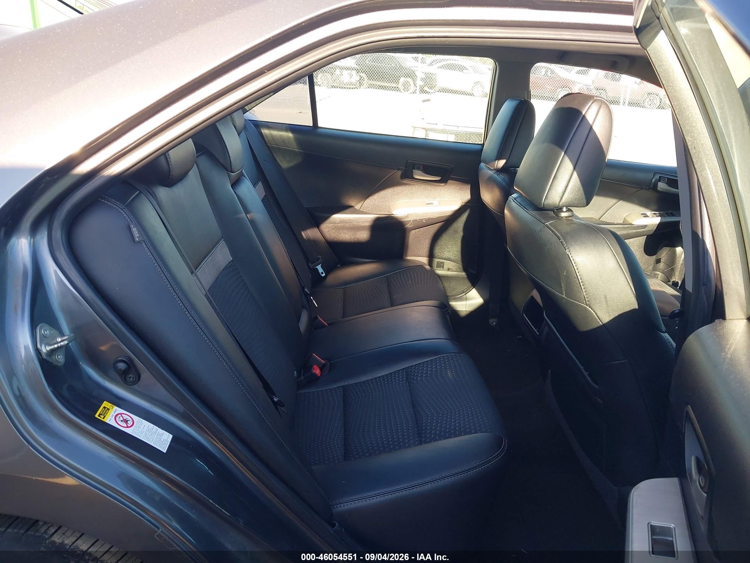 2014 Toyota Camry Se Gray vin: 4T1BF1FK3EU308765