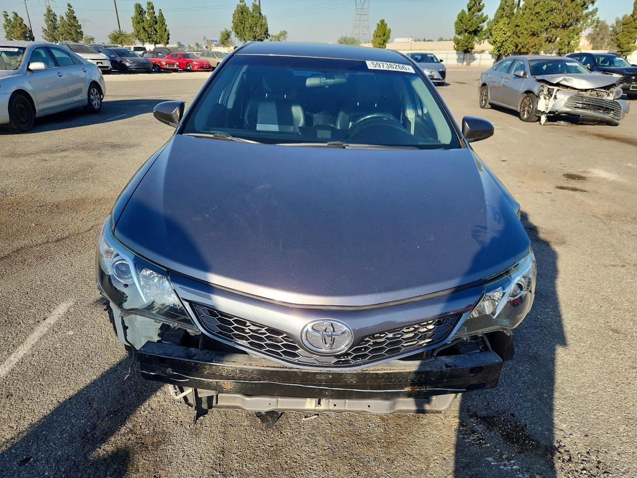 2014 Toyota Camry Se Угольный vin: 4T1BF1FK3EU315134