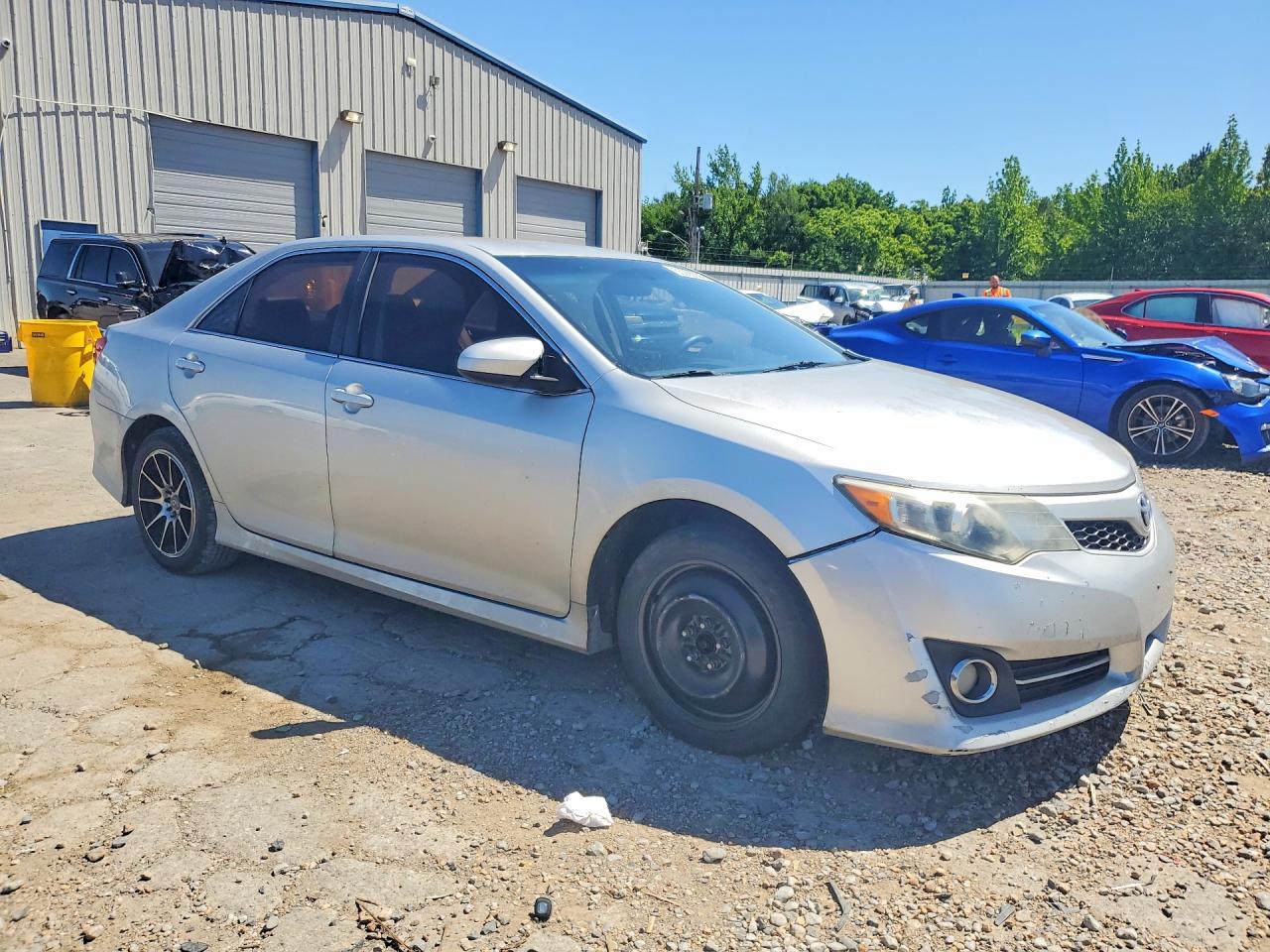 2014 Toyota Camry Se Silver vin: 4T1BF1FK3EU319412