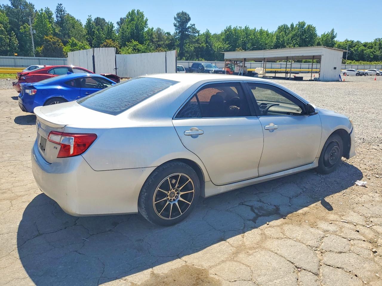 2014 Toyota Camry Se Silver vin: 4T1BF1FK3EU319412