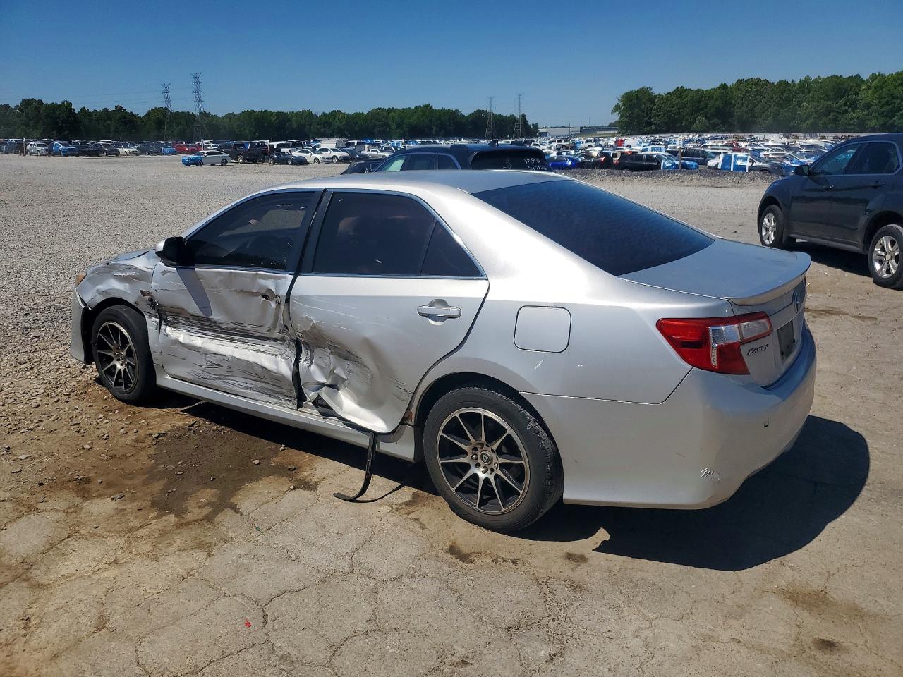 2014 Toyota Camry Se Silver vin: 4T1BF1FK3EU319412