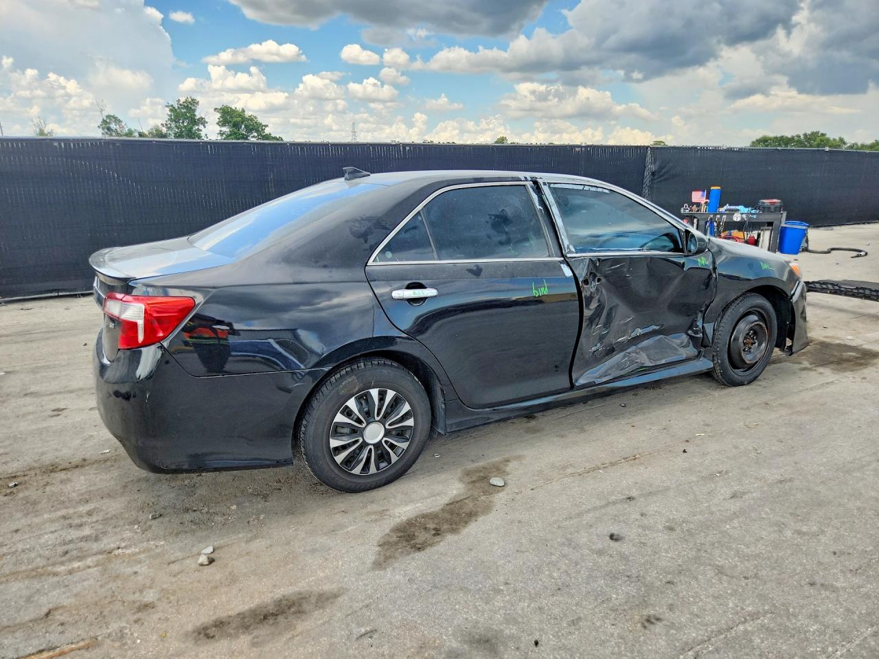 2014 Toyota Camry Se Black vin: 4T1BF1FK3EU321886