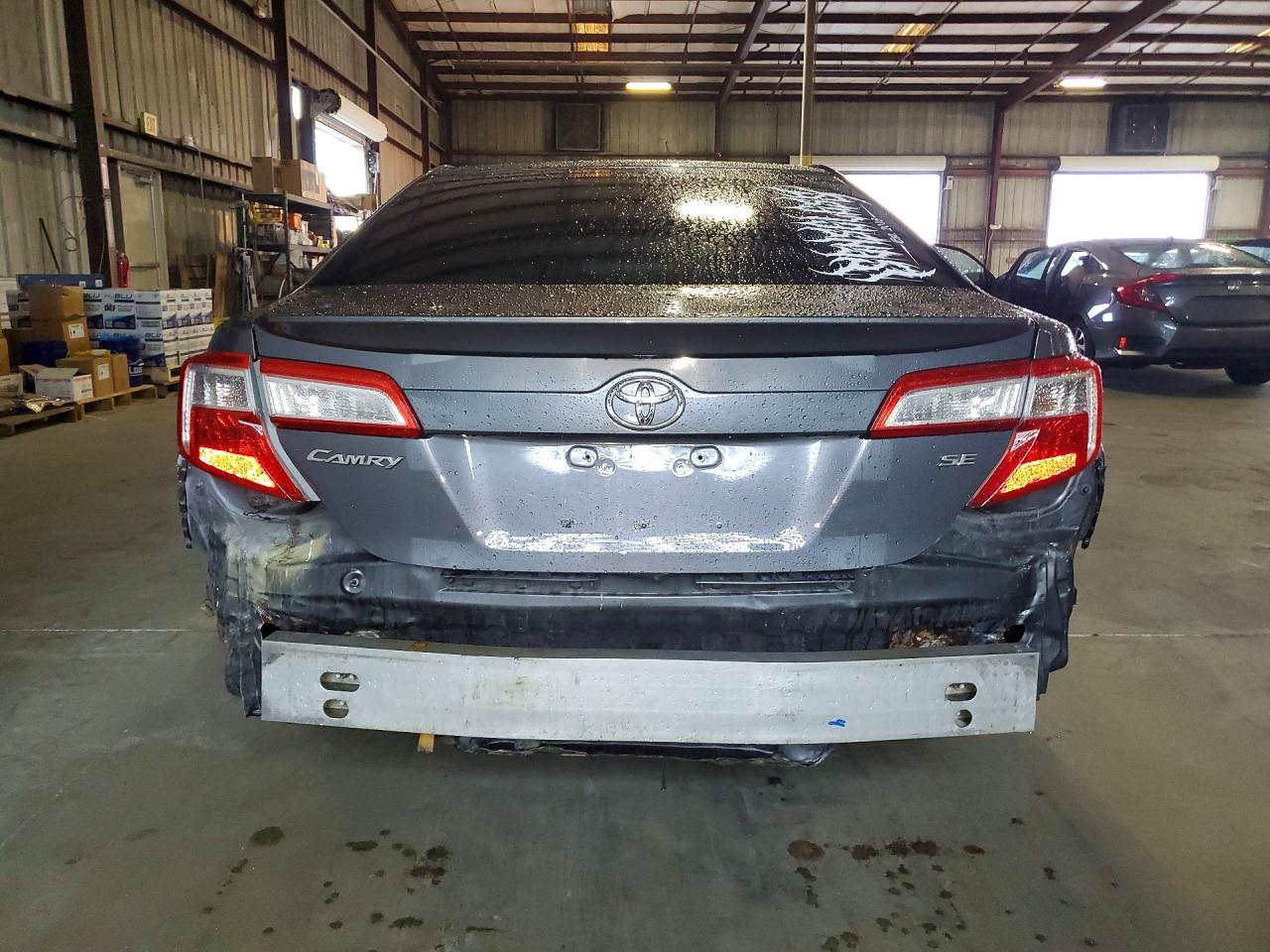 2014 Toyota Camry Se Серый vin: 4T1BF1FK3EU323654
