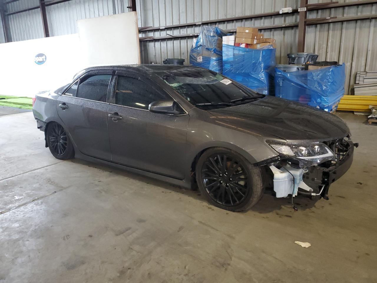 2014 Toyota Camry Se Серый vin: 4T1BF1FK3EU323654 Damage: Suspension, Aftermarket, Replacement Required