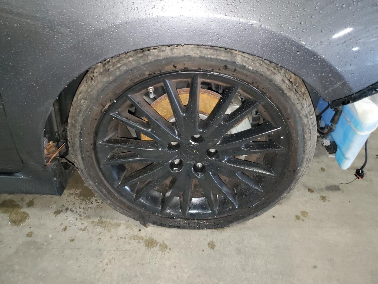 2014 Toyota Camry Se Серый vin: 4T1BF1FK3EU323654 Damage: Right Front Wheel, Aftermarket, Acceptable