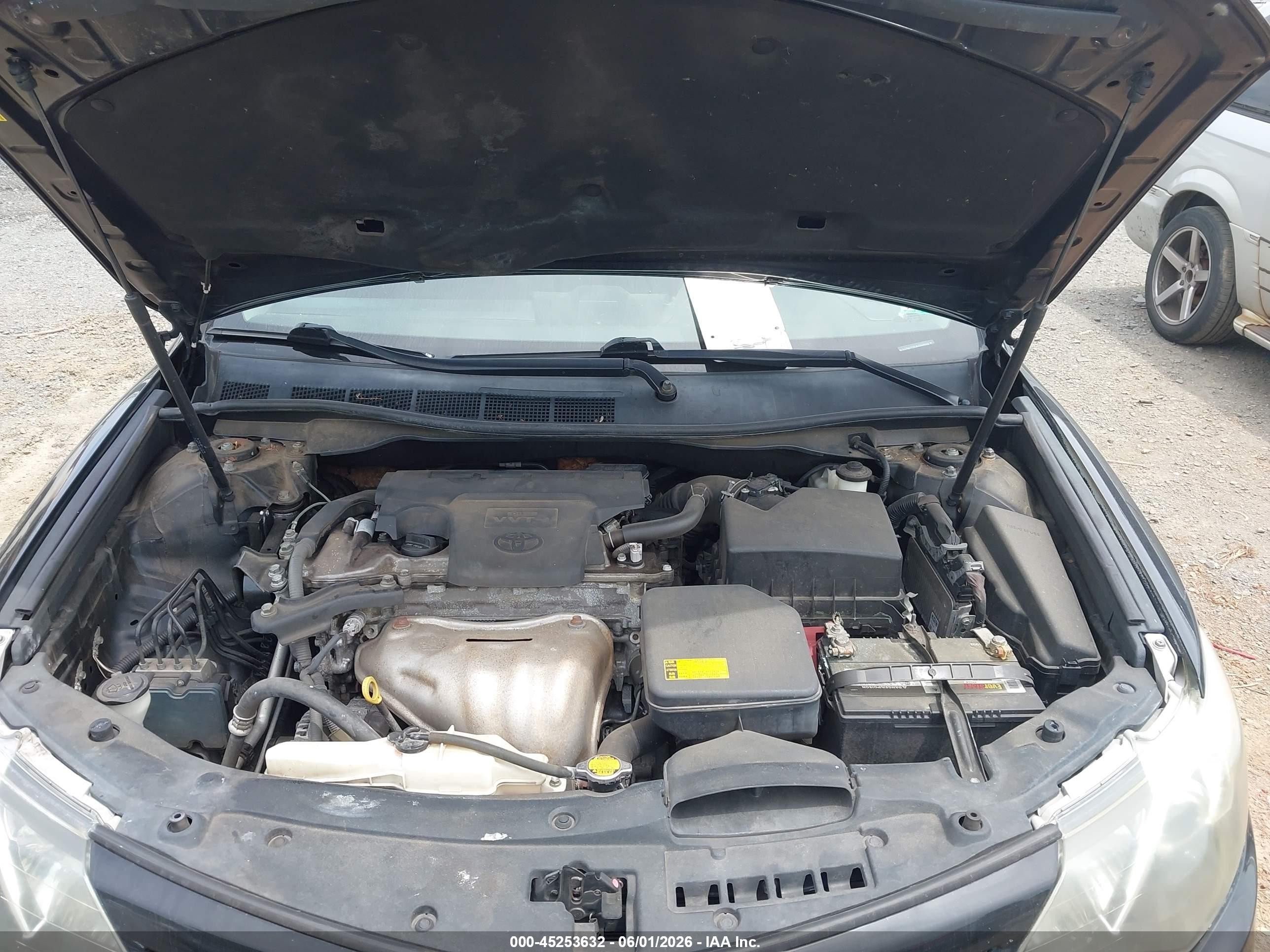 2014 Toyota Camry Se Black vin: 4T1BF1FK3EU334444