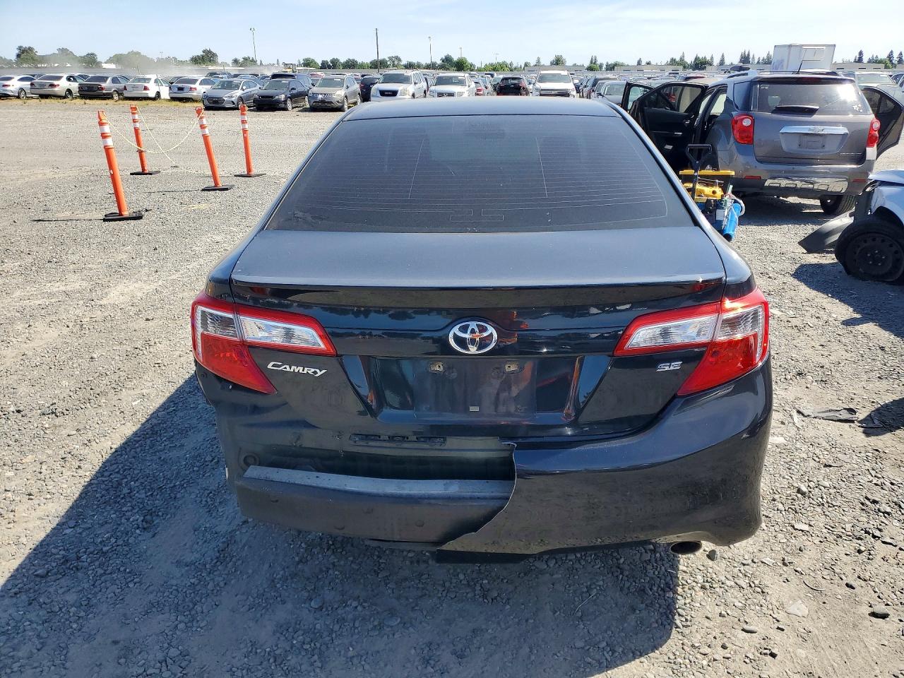 2014 Toyota Camry Se Black vin: 4T1BF1FK3EU339014