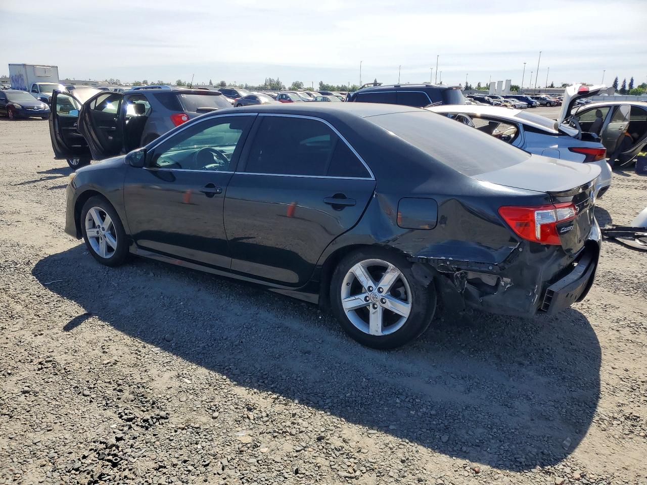 2014 Toyota Camry Se Black vin: 4T1BF1FK3EU339014