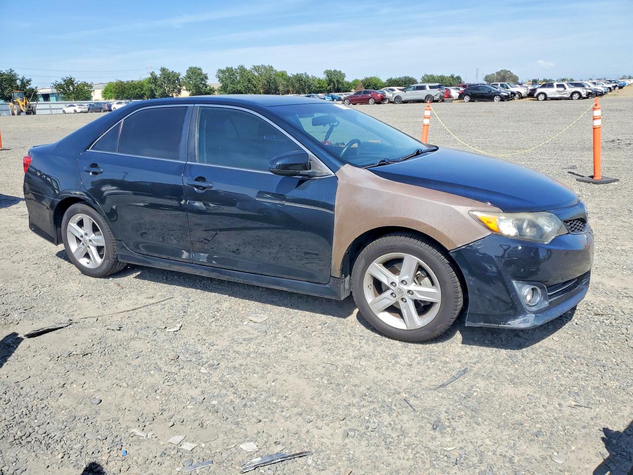 2014 Toyota Camry Se Black vin: 4T1BF1FK3EU339014