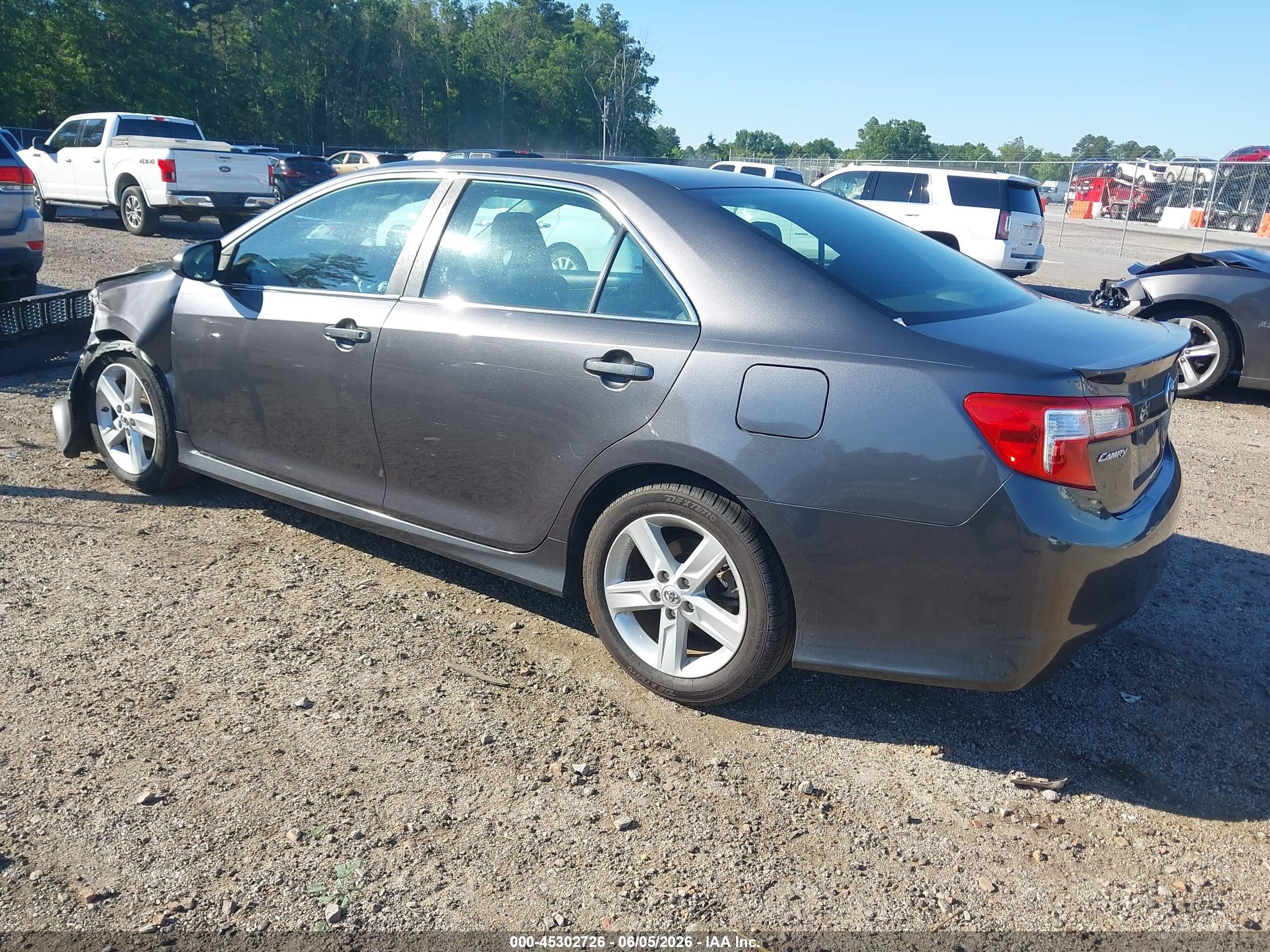 2014 Toyota Camry L/se/le/xle Gray vin: 4T1BF1FK3EU339479