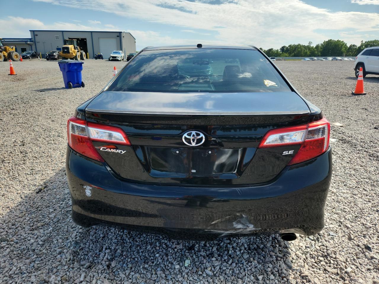 2014 Toyota Camry Se Black vin: 4T1BF1FK3EU340616