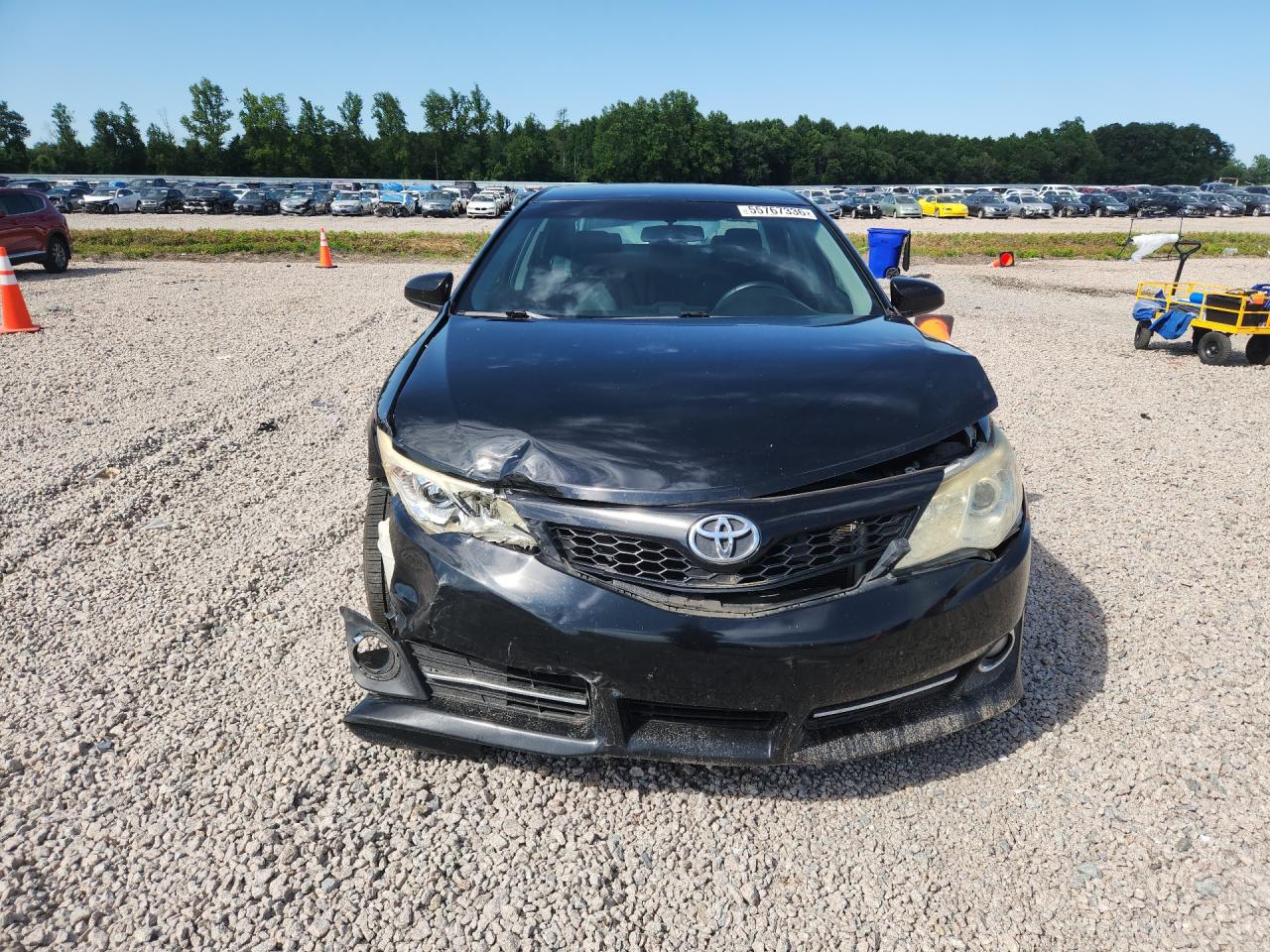 2014 Toyota Camry Se Black vin: 4T1BF1FK3EU340616