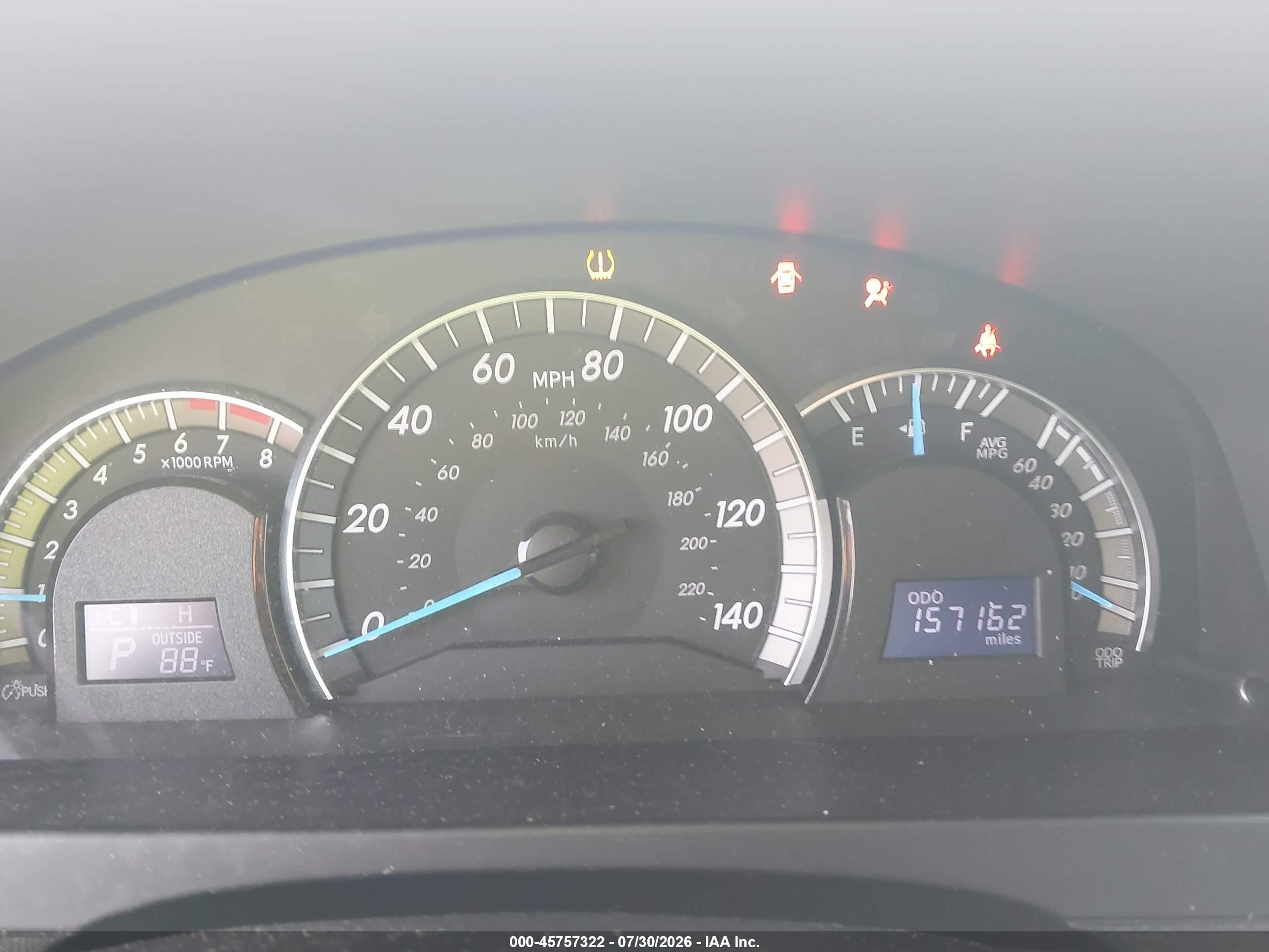 2014 Toyota Camry Se Серый vin: 4T1BF1FK3EU343466
