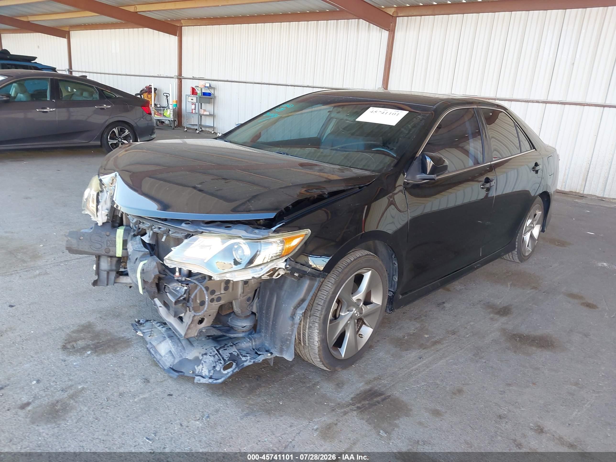 2014 Toyota Camry Se Sport Черный vin: 4T1BF1FK3EU352233