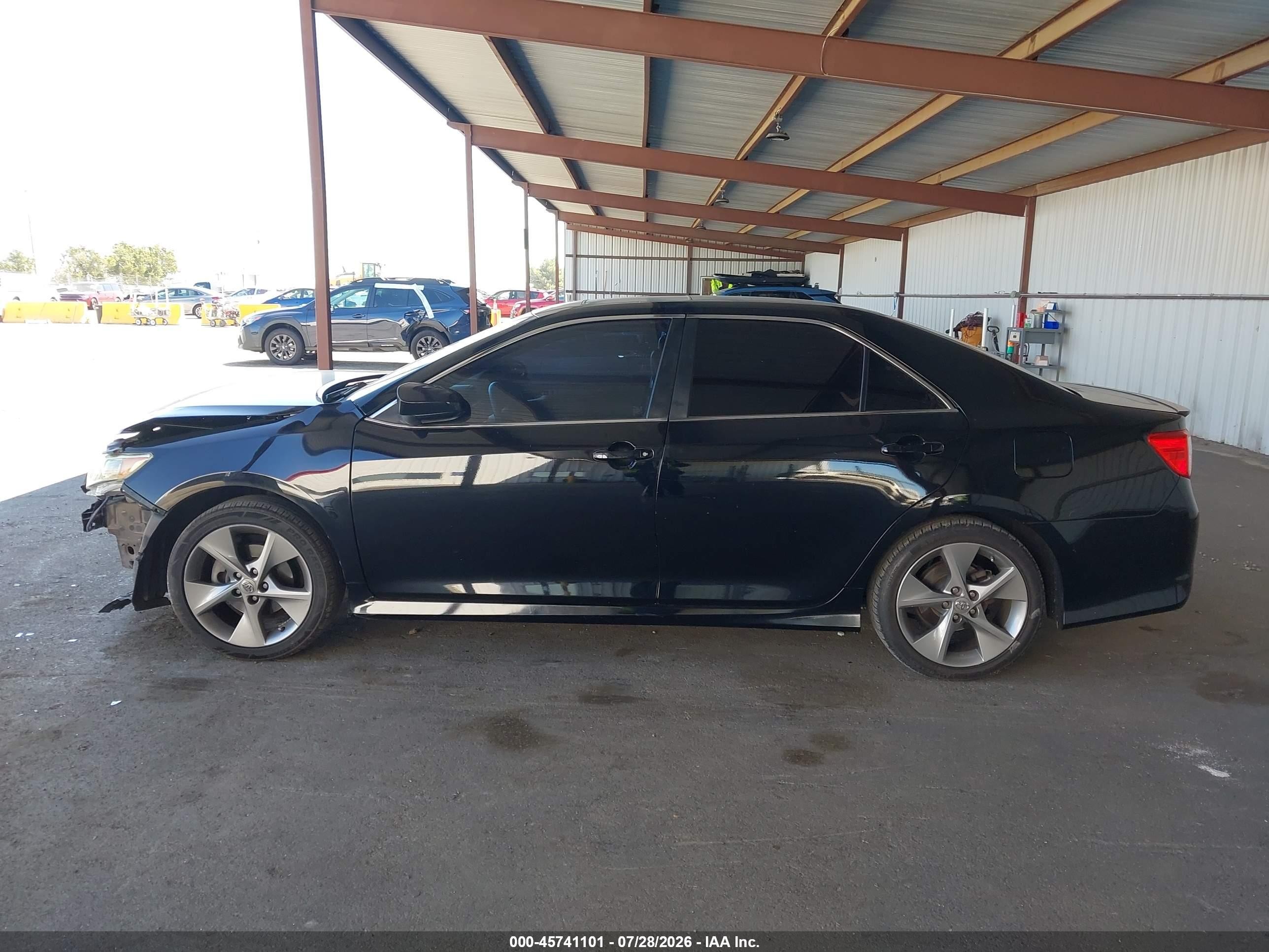 2014 Toyota Camry Se Sport Черный vin: 4T1BF1FK3EU352233