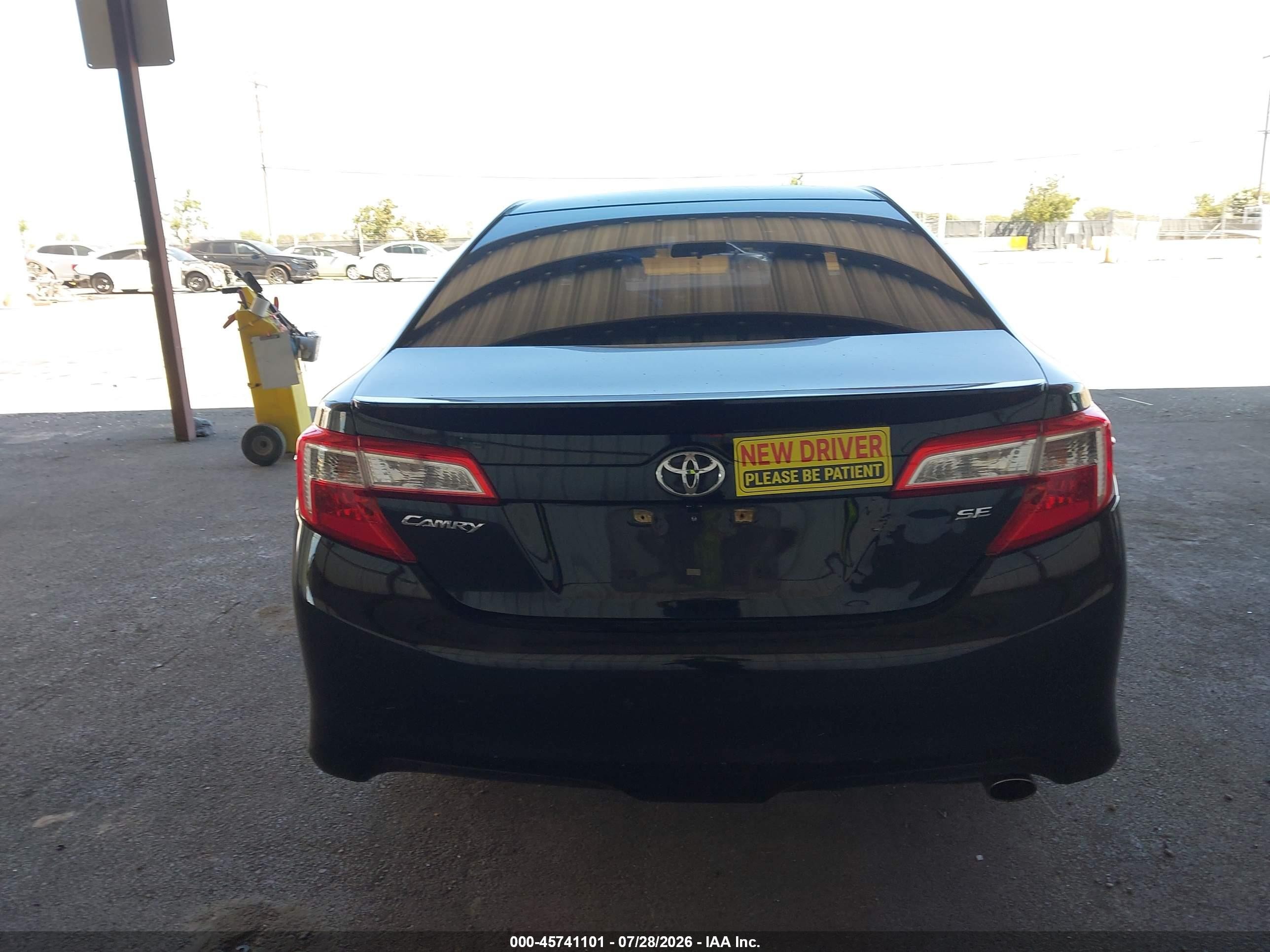 2014 Toyota Camry Se Sport Черный vin: 4T1BF1FK3EU352233
