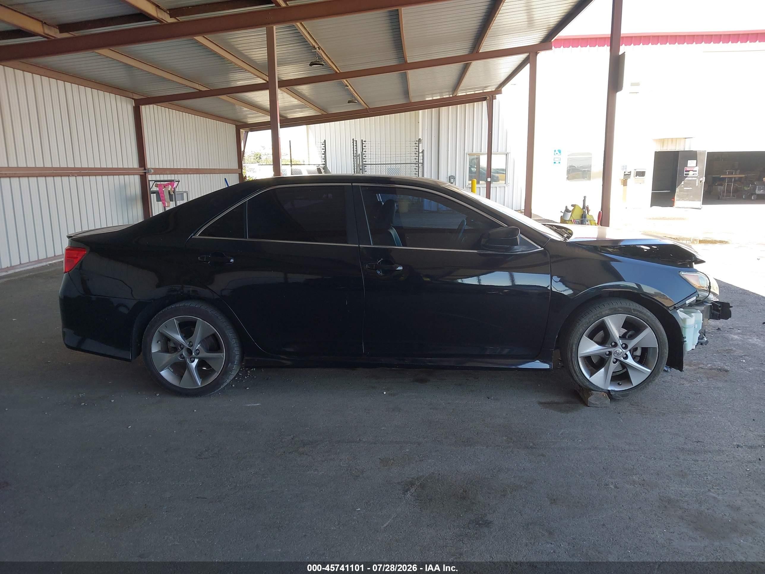 2014 Toyota Camry Se Sport Черный vin: 4T1BF1FK3EU352233