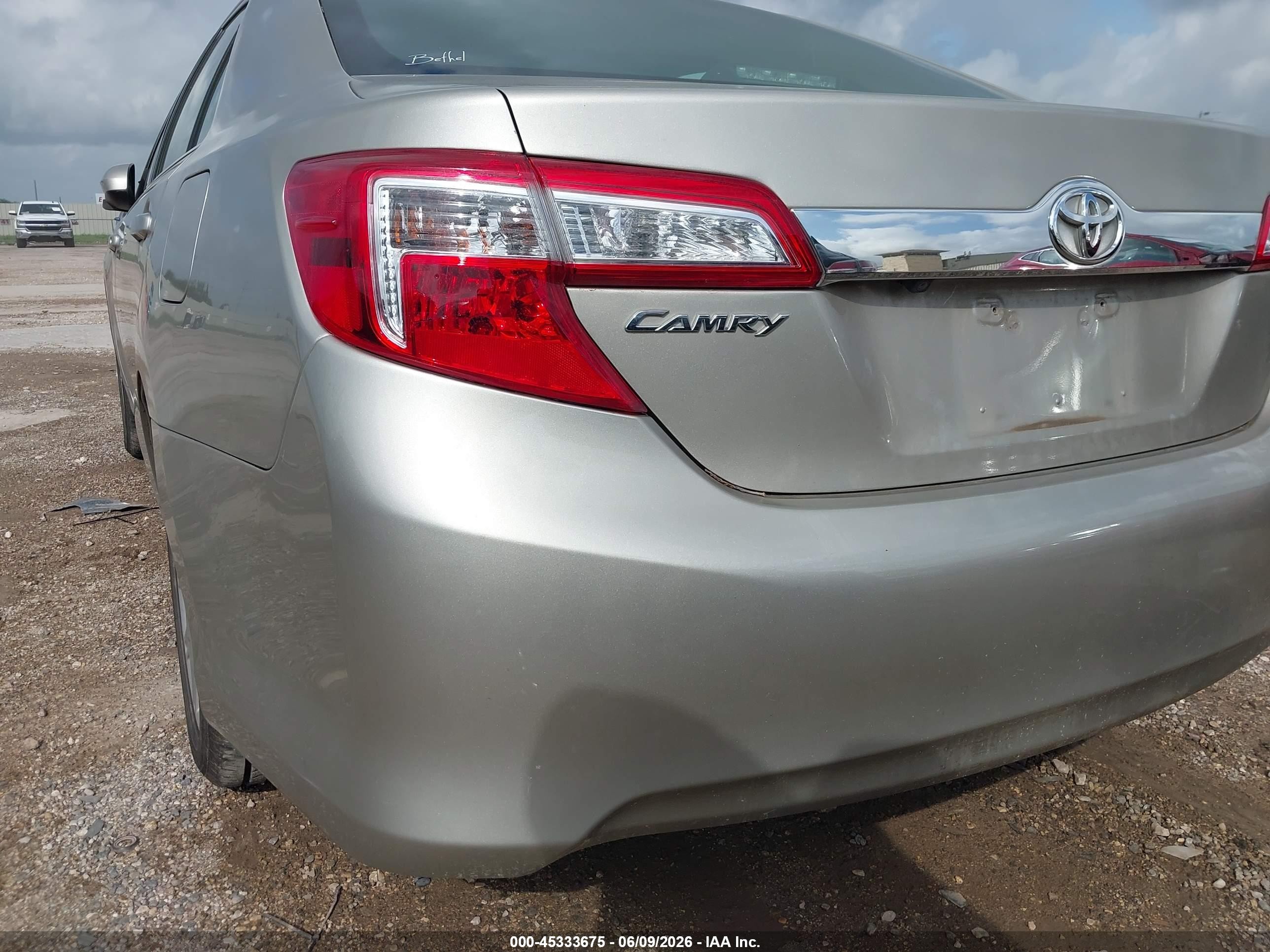 2014 Toyota Camry Xle Tan vin: 4T1BF1FK3EU378136