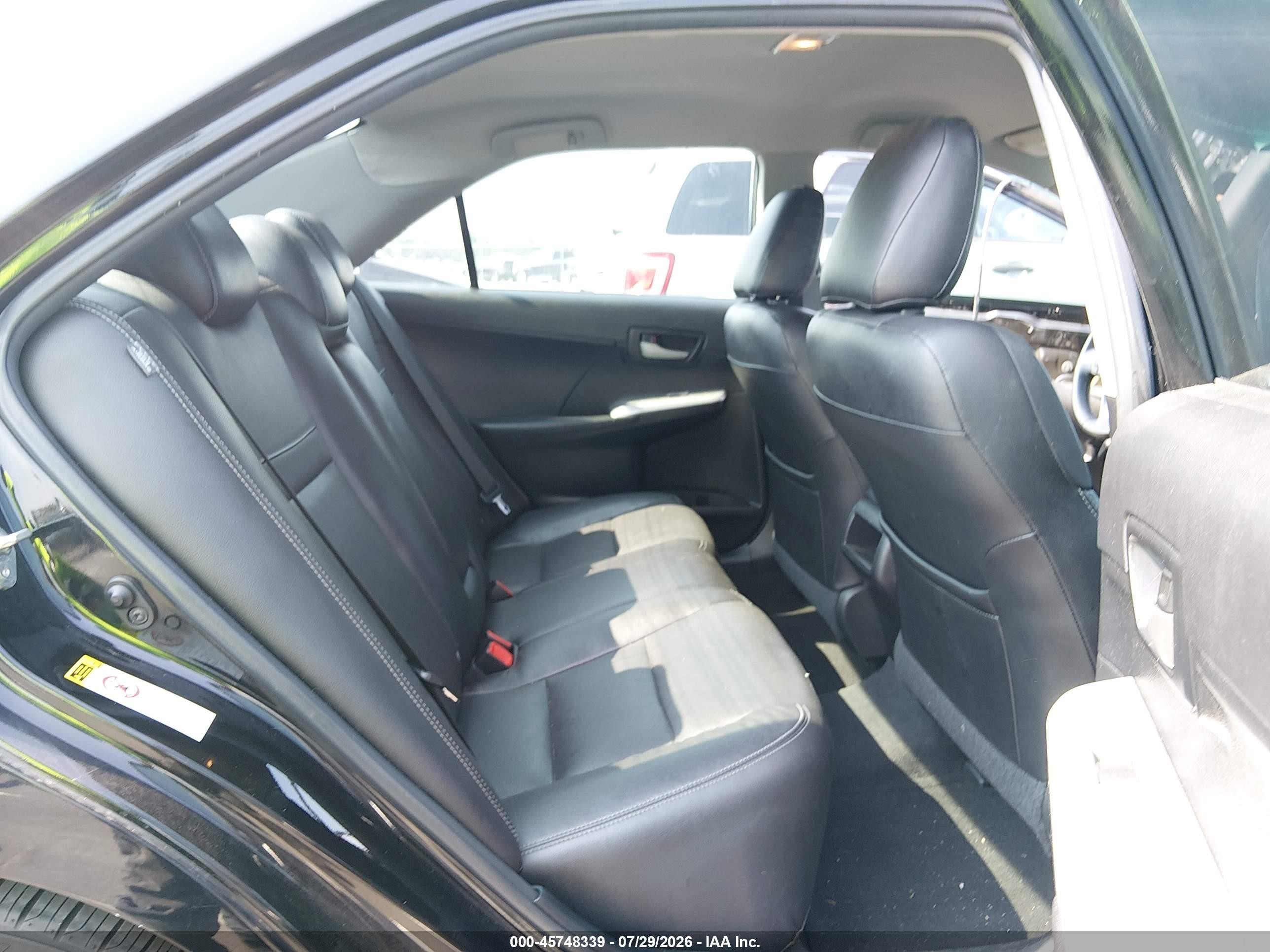 2014 Toyota Camry Se Черный vin: 4T1BF1FK3EU380808