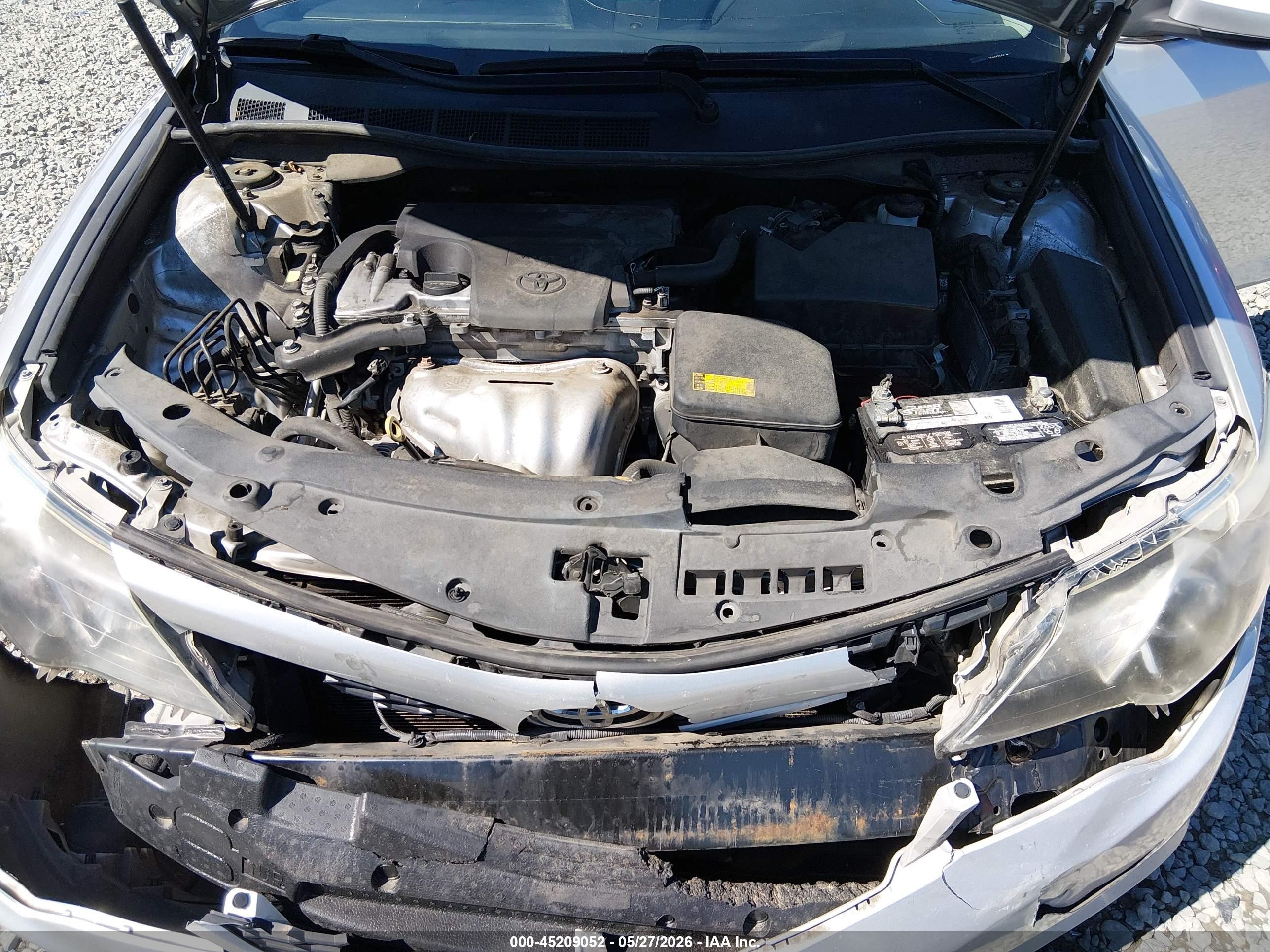 2014 Toyota Camry Se Silver vin: 4T1BF1FK3EU397558
