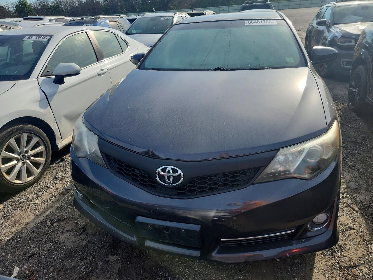 2014 Toyota Camry Se Серый vin: 4T1BF1FK3EU408445