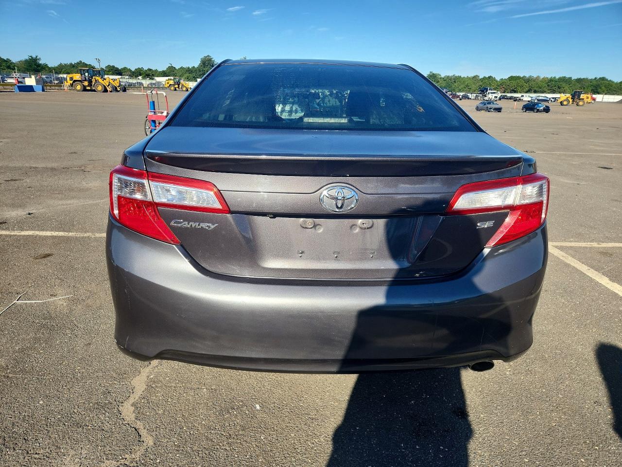 2014 Toyota Camry Se Серый vin: 4T1BF1FK3EU408445