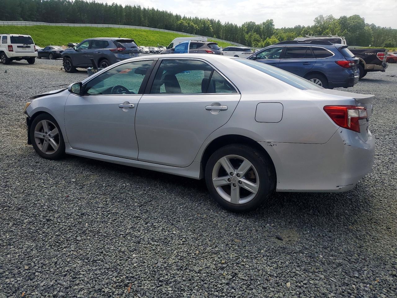 2014 Toyota Camry Se Silver vin: 4T1BF1FK3EU414875