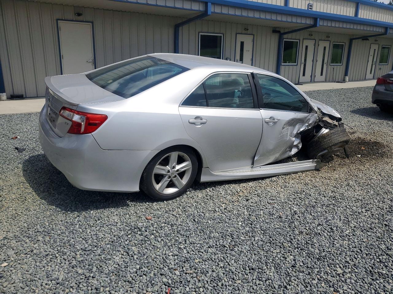 2014 Toyota Camry Se Silver vin: 4T1BF1FK3EU414875