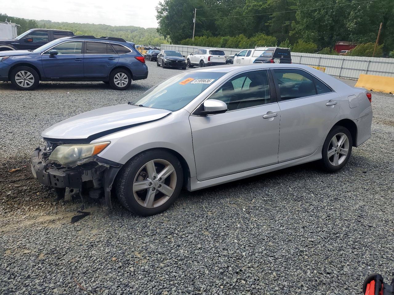 2014 Toyota Camry Se Silver vin: 4T1BF1FK3EU414875