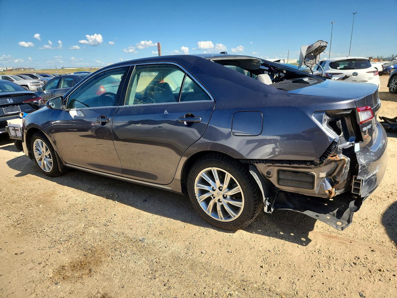 2014 Toyota Camry L Серый vin: 4T1BF1FK3EU428002