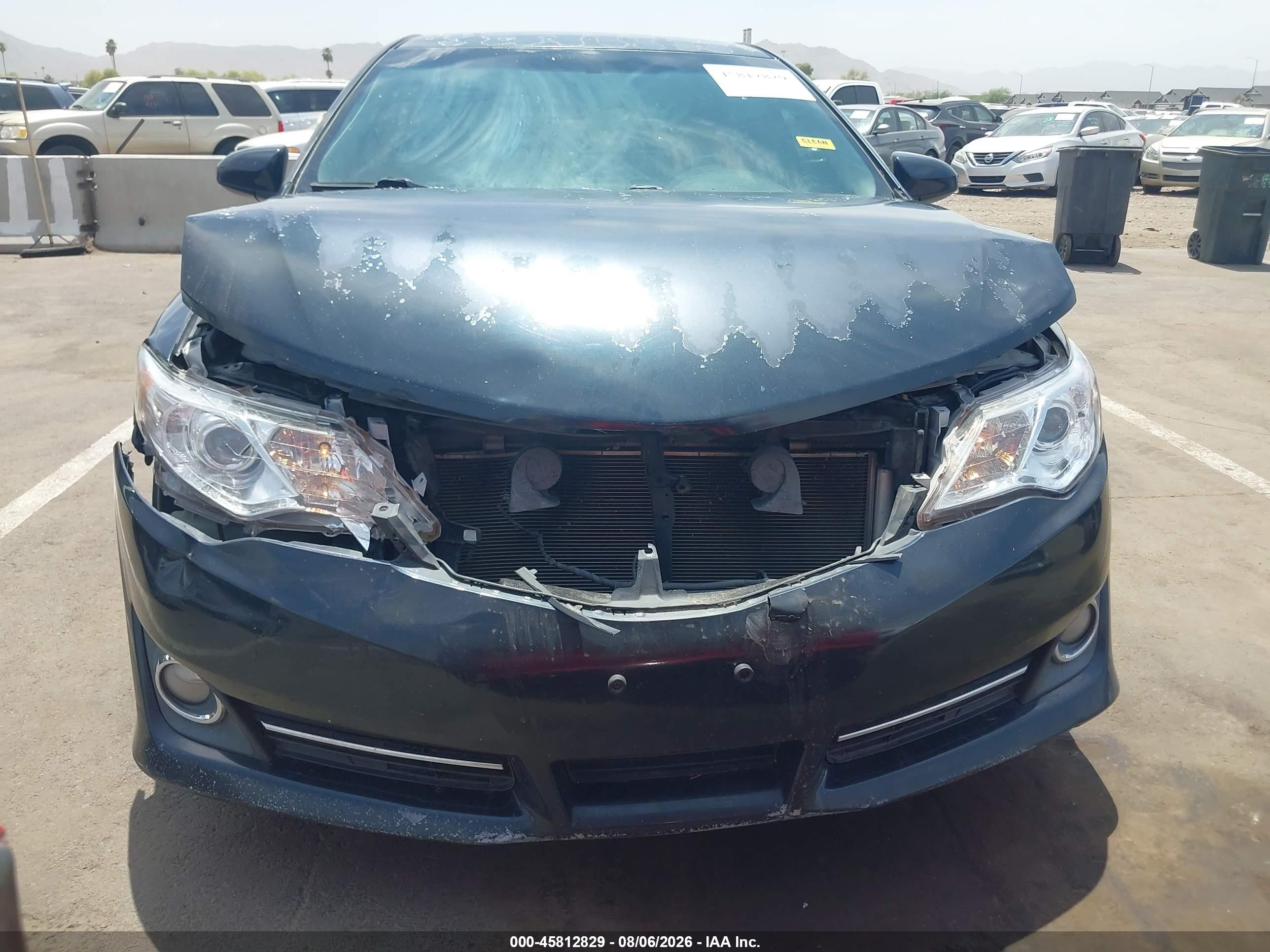 2014 Toyota Camry Se Blue vin: 4T1BF1FK3EU429764