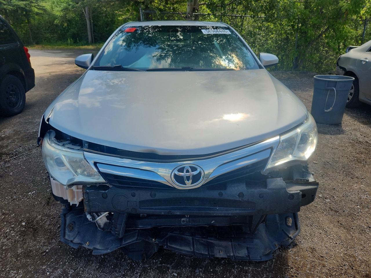 2014 Toyota Camry L Silver vin: 4T1BF1FK3EU432308