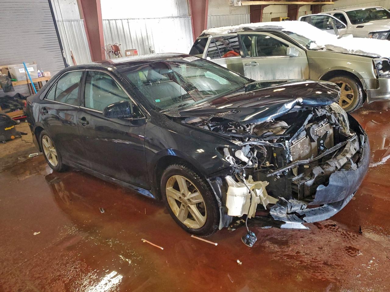 2014 Toyota Camry L Blue vin: 4T1BF1FK3EU433359