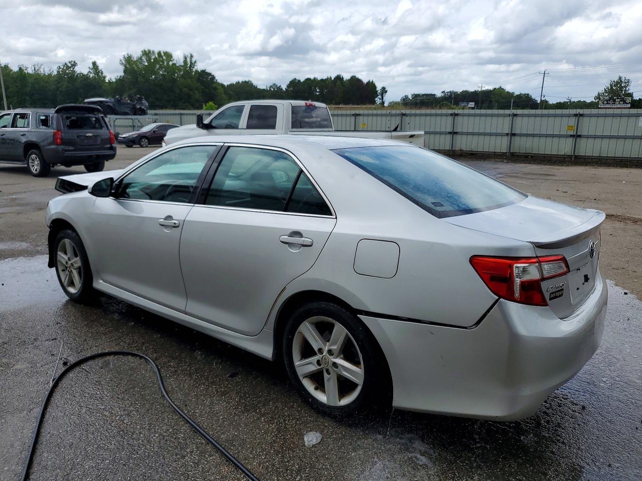 2014 Toyota Camry Se Silver vin: 4T1BF1FK3EU433510