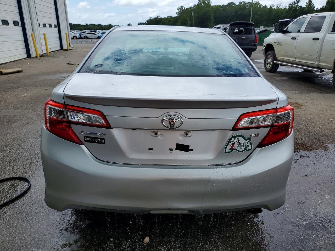 2014 Toyota Camry Se Silver vin: 4T1BF1FK3EU433510