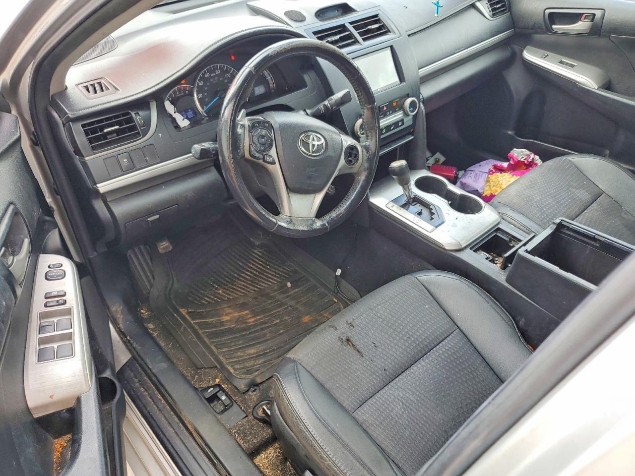2014 Toyota Camry Se Silver vin: 4T1BF1FK3EU433510