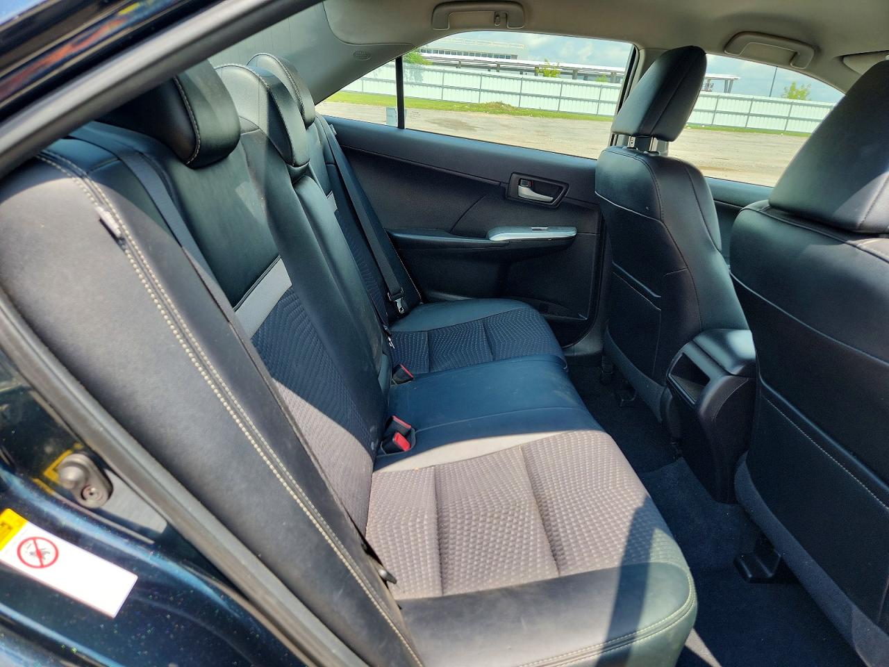 2014 Toyota Camry Se Black vin: 4T1BF1FK3EU438786