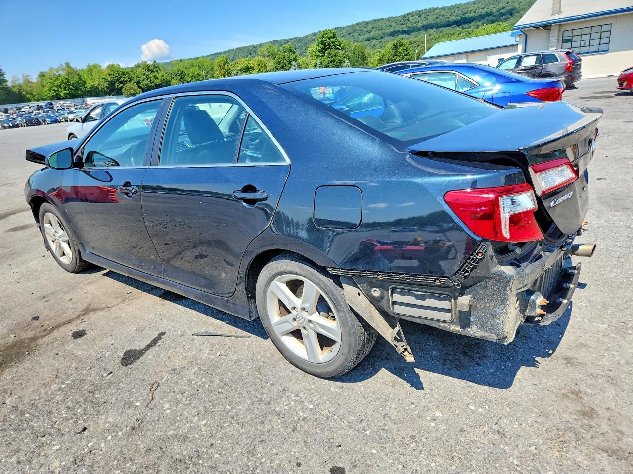2014 Toyota Camry Se Black vin: 4T1BF1FK3EU444698