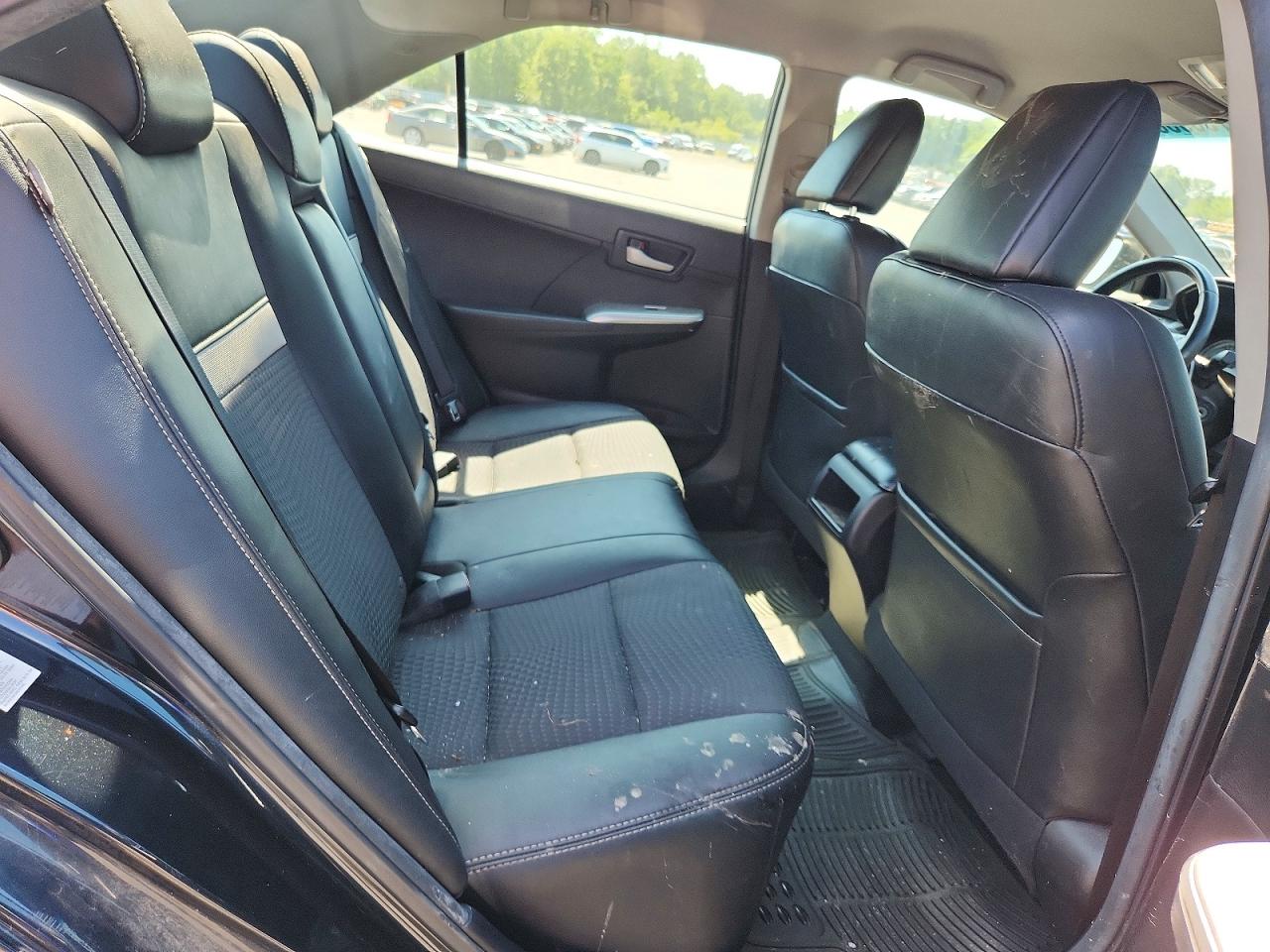 2014 Toyota Camry Se Black vin: 4T1BF1FK3EU444698