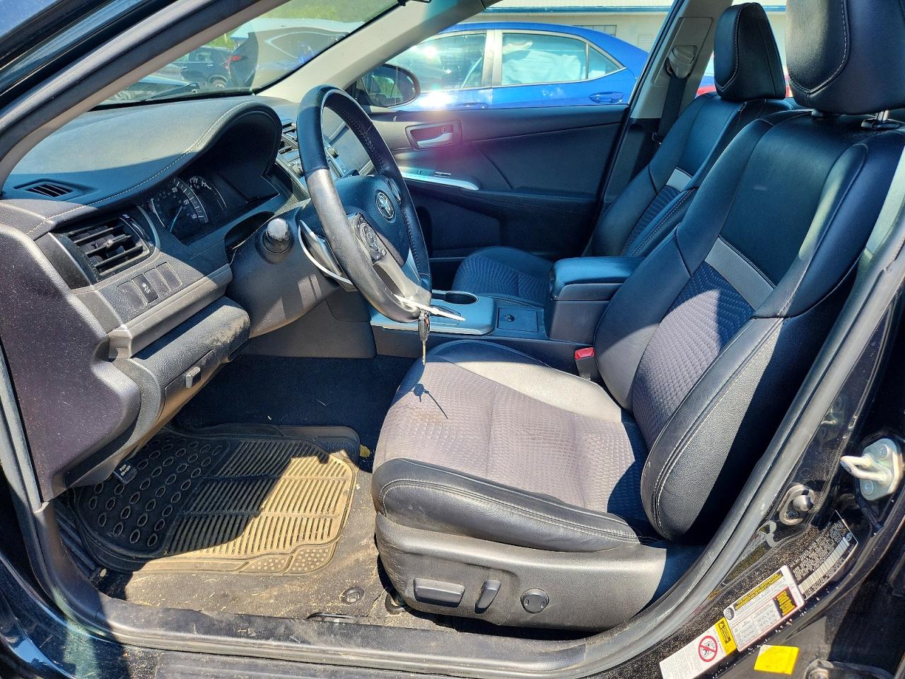 2014 Toyota Camry Se Black vin: 4T1BF1FK3EU444698