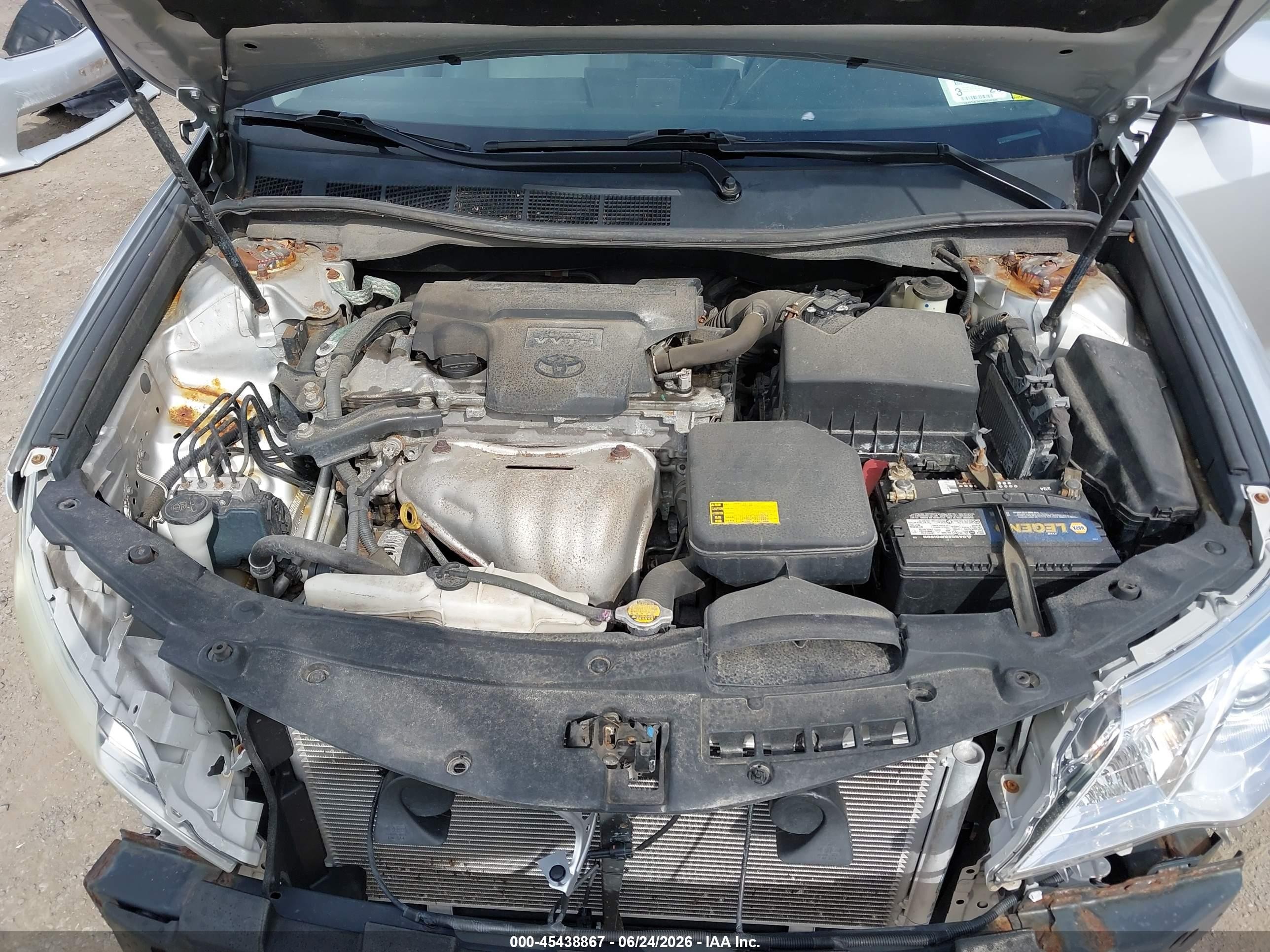 2014 Toyota Camry Xle Silver vin: 4T1BF1FK3EU449836