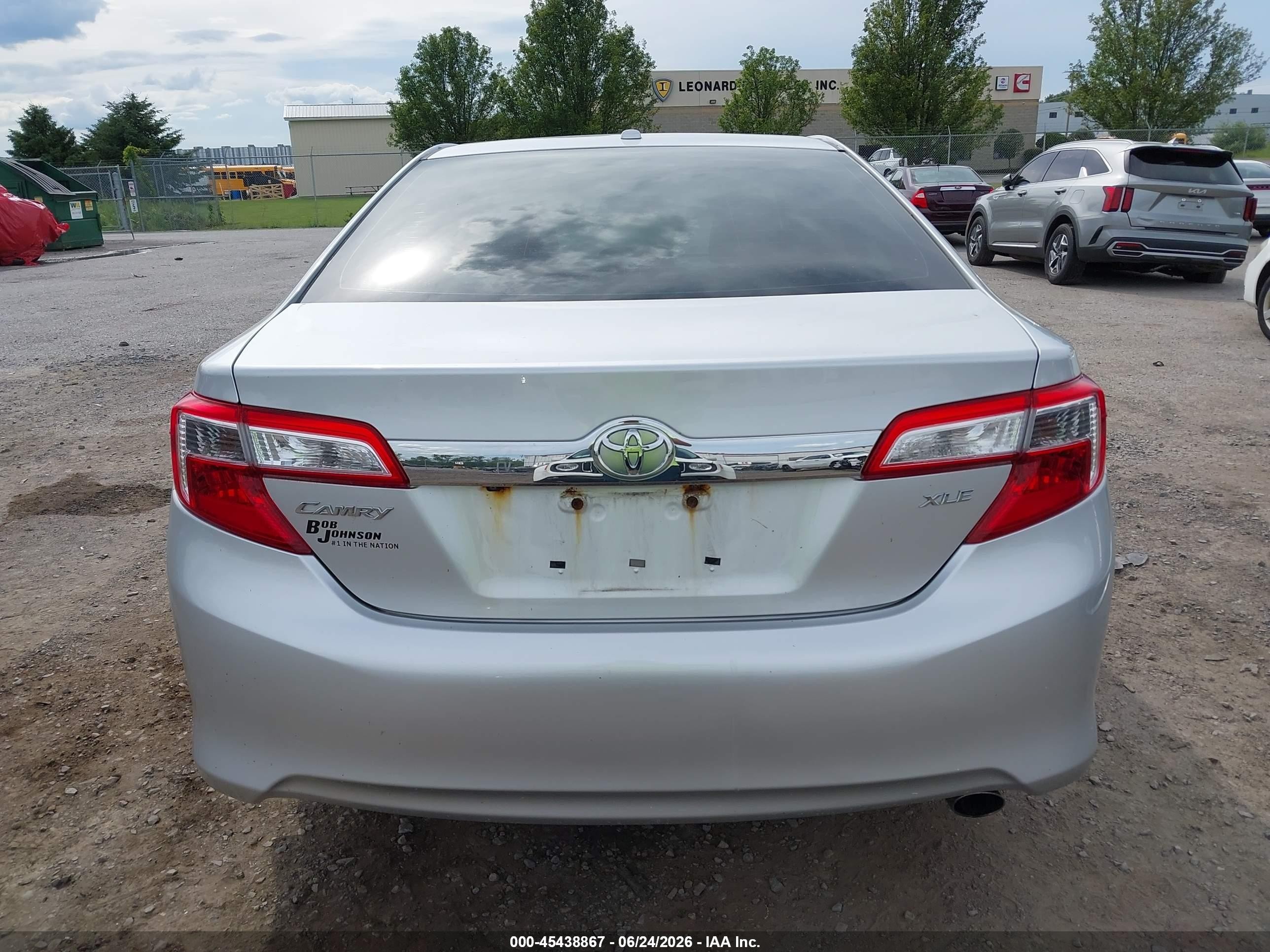 2014 Toyota Camry Xle Silver vin: 4T1BF1FK3EU449836