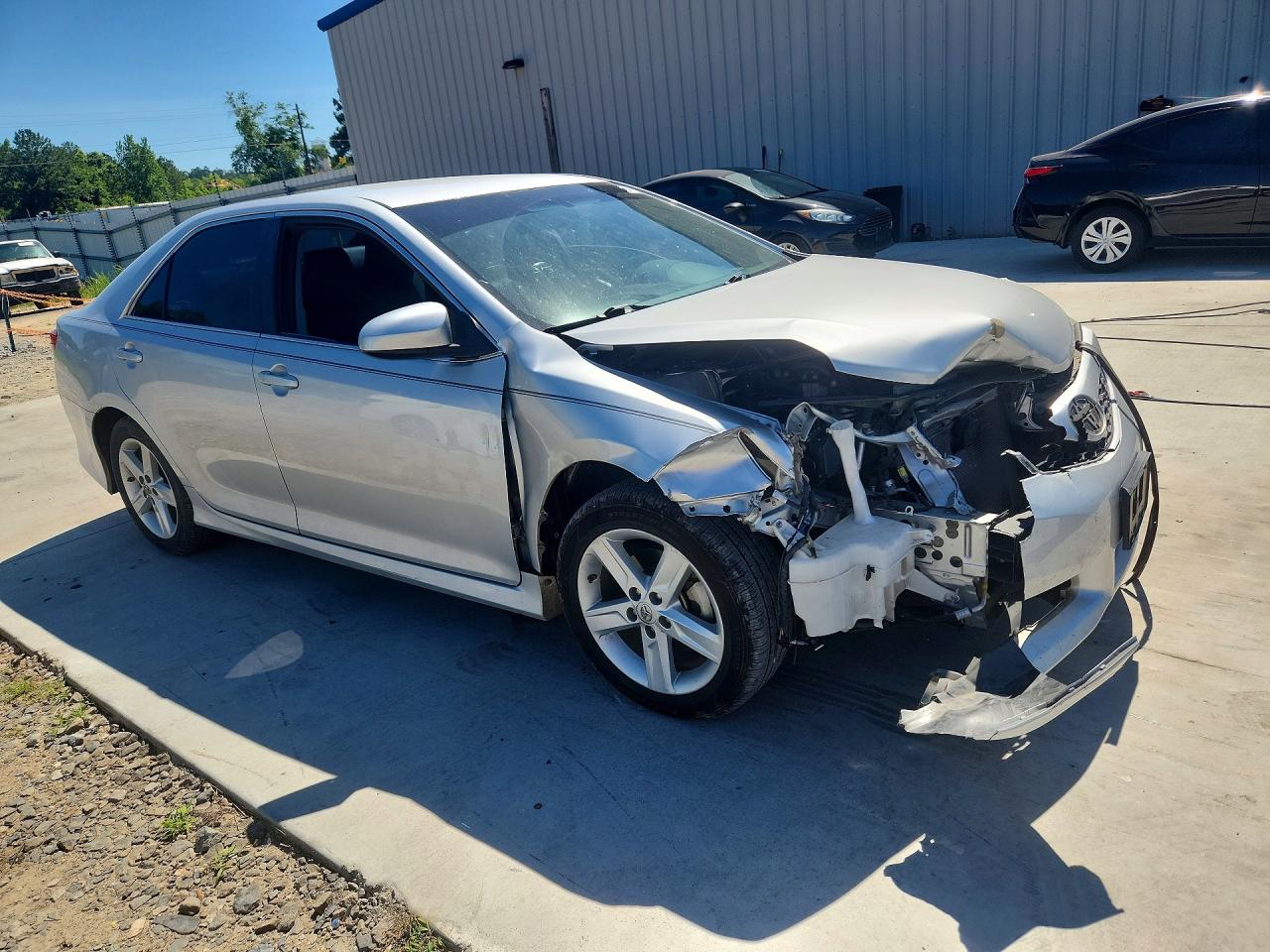 2014 Toyota Camry Se Silver vin: 4T1BF1FK3EU452977