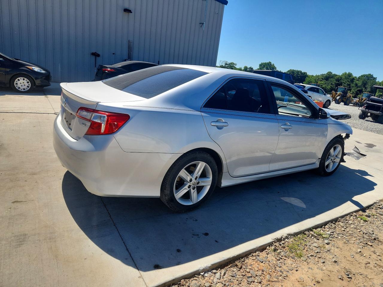 2014 Toyota Camry Se Silver vin: 4T1BF1FK3EU452977